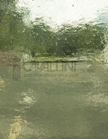 Wissmach Glass 40CXDR 32x42 Pale Olive Cathedral full stock sheet