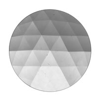 Gems 40mm Round Faceted Jewel Clear/Crystal