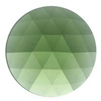 Gems 40mm Round Faceted Jewel Sea Green