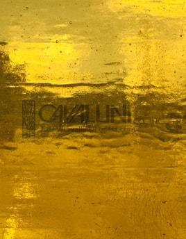 Wissmach Glass 48 SEEDY Medium Amber Seedy SQFT Listing