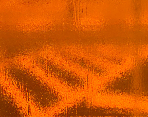 Wissmach Glass 49DR 16x21 Dark Amber Cathedral quarter stock sheet