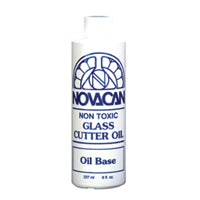 Glass Cutter Fluid Novacan Glass Cutting Oil - 8 Oz. Glass Cutter Fluid
