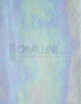 Wissmach Glass 51DDXXM IRID 32x42 Irid White Streaky Irid. full stock sheet