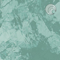 Oceanside Glass 528-1A-F 12x24 Sea Green Artique Fusible quarter stock sheet