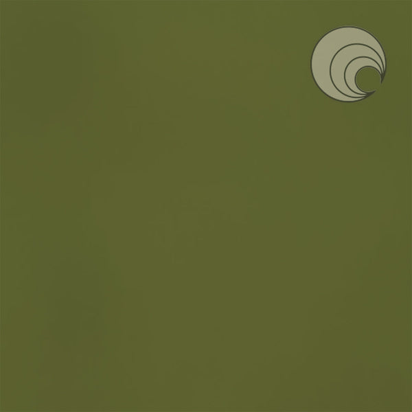 Oceanside Glass 60-782-F 12x12 Olive Green Solid Opalescent eighth stock sheet