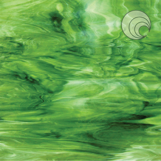 Oceanside Glass 6022-82CC-F 24x24 Congo Pearl Opal half stock sheet