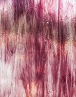 Wissmach Glass 67LL 21x32 Purple/Clear Wispy half stock sheet