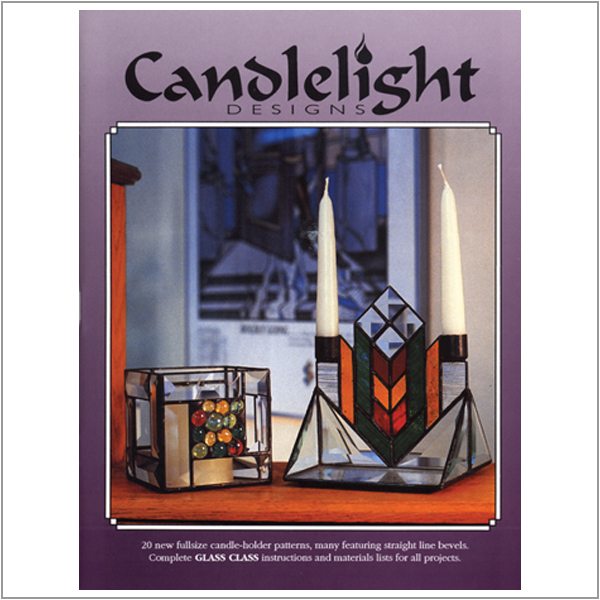 Stained Glass Books/Patterns/Dvd/Vhs Candlelight Designs By Walrus Publications Books Limited Availability