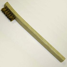 Brushes/Applicators Wood Handle Brass Wire Came Brush