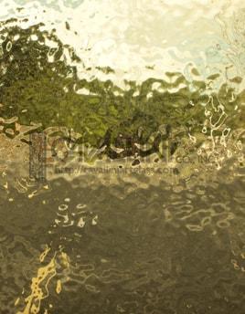 Wissmach Glass EM 34 32x42 English Muffle/Regency Gold/Lt. Amber full stock sheet  (4917) 7730000