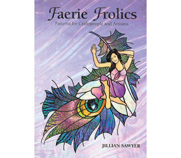 Stained Glass Books/Patterns/Dvd/Vhs Faerie Frolics By Sawyer Books - Stained Glass