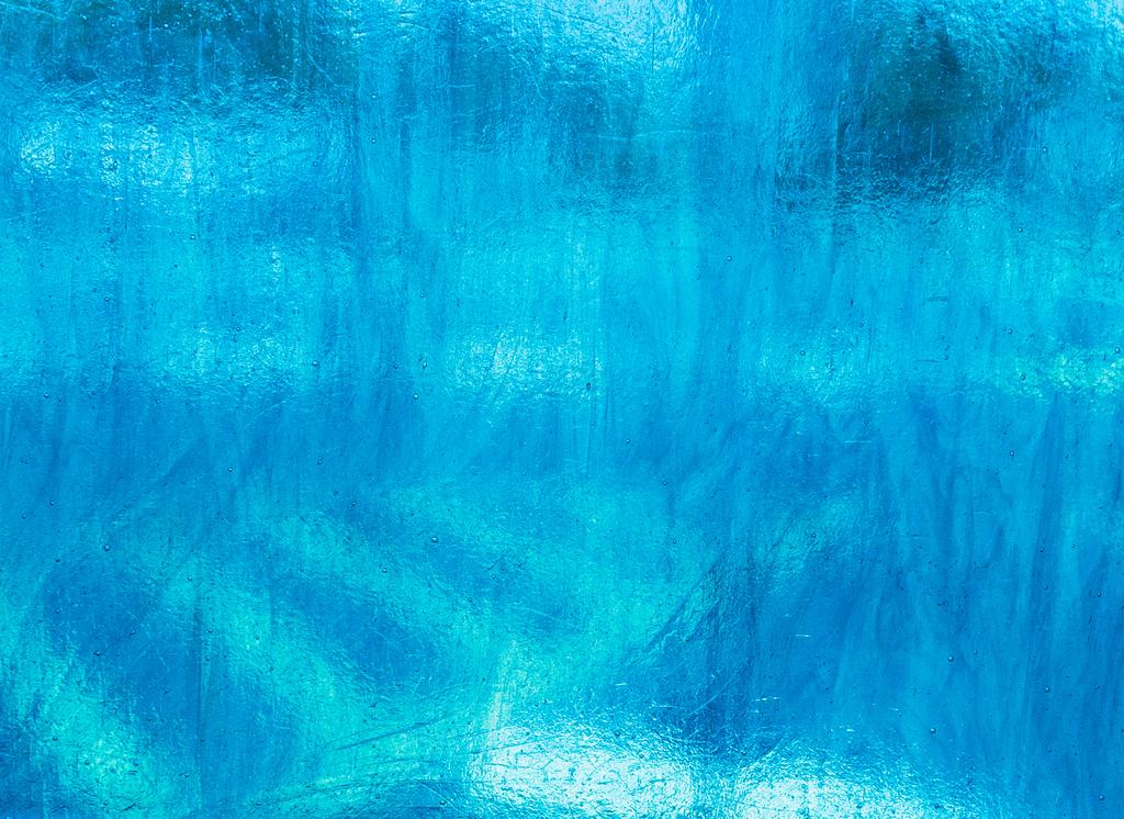 Kokomo Glass 123LL 14x16 Blue on Blue Cathedral sixth stock sheet