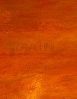 Kokomo Glass 1257LL 14x16 Red Orange Cathedral sixth stock sheet