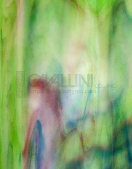 Kokomo Glass 12P 32x16 Blue/Green/White/Pink half stock sheet