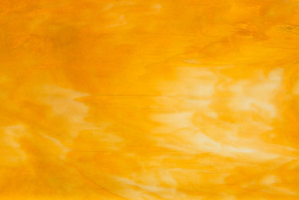 Kokomo Glass 145 32x42 Honey/White Translucent full stock sheet