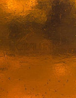 Kokomo Glass 18D 32x21 Dark Amber Cathedral half stock sheet