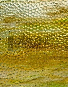 Kokomo Glass 28LH-alt size Light Green Opal/White/Tan Hammered SQFT Listing