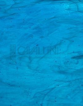 Kokomo Glass 37SPL 32x21 Sky Blue/White Translucent half stock sheet