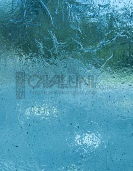 Kokomo Glass 616 14x16 Medium Light Blue Green sixth stock sheet