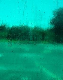 Kokomo Glass 654 32x21 Classic Teal Cathedral half stock sheet