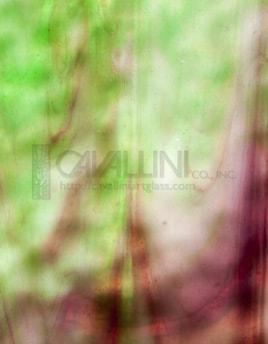 Kokomo Glass 78MLGCP 25x35 Light Green/Lavender/White Wispy Granite Catspaw sheet 71070307