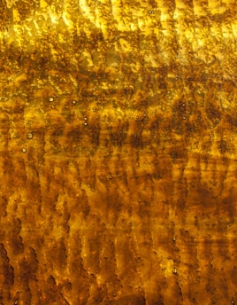 Kokomo Glass 83G 32x21 Amber/Brown Cathedral Granite half stock sheet