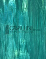 Wissmach Glass WO-250 32x42 Aqua/Green/White Wispy full stock sheet