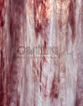 Wissmach Glass WO-67 32x42 Purple/White Wispy full stock sheet