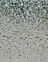 Wissmach Glass 01DD 21x32 Clear Dew Drop Texture half stock sheet