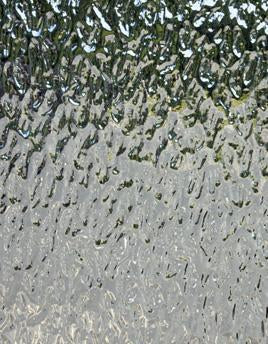 Wissmach Glass 01 G 16x21 Clear Granite quarter stock sheet