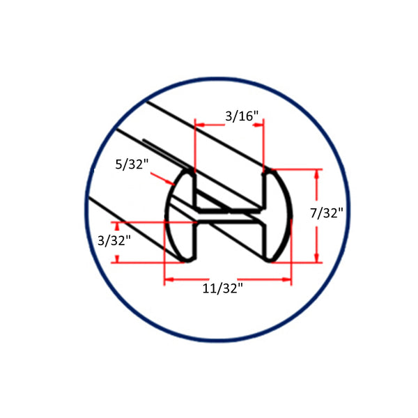 Zinc Cascade ZRH-732-W 7/32" Round H Zinc - Full Box (65) 22Lbs