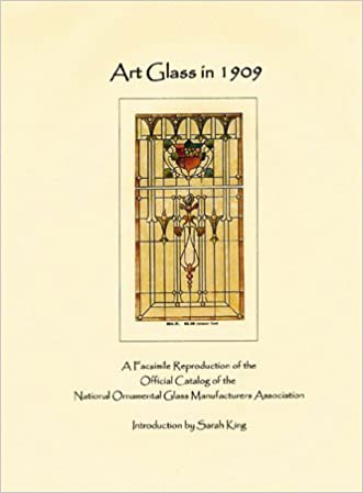Stained Glass Books/Patterns/Dvd/Vhs Art Glass 1909 By King DISC