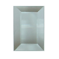 Mirror Bevels 4" X 6" RECTANGLE 5mm Individual Mirror Bevel