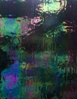 Wissmach Glass BLACK DR IRID 32x42 Irid Black Opal Irid. full stock sheet