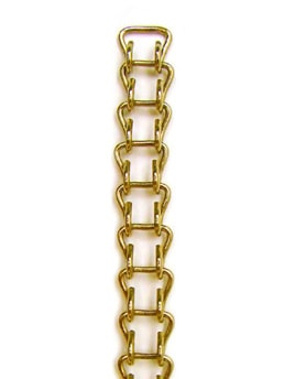 Chain Ladder Solid Brass 18Ga (Sprocket chain) limited quantity