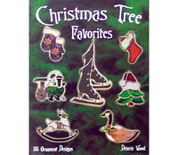 Stained Glass Books/Patterns/Dvd/Vhs Christmas Tree Favorites