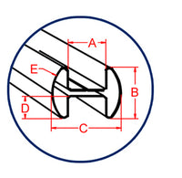 Brass Cascade BRH-732 - 7/32" (B Face) H Round Brass - Full Box ( 73 )