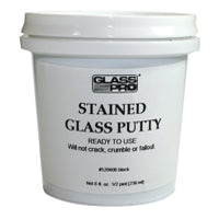 Stained Glass Putty Glasspro Putty Black Quart