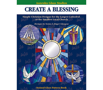 Stained Glass Books/Patterns/Dvd/Vhs Create A Blessing By Glasgow #67069 Books - Stained Glass