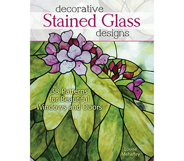 Stained Glass Books/Patterns/Dvd/Vhs Decorative Stained Glass Designs