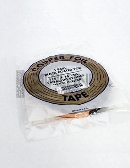EDCO Copper Foil Tape - Black Coated 1/4