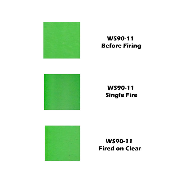 Wissmach Glass F90-11 14x16 Green Fusible 3MM sixth stock sheet