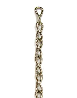 Chain Jack Nickel 14Ga- per linear ft