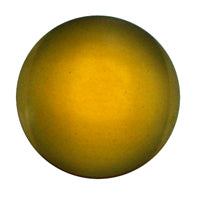 Gems 15mm Round Smooth Jewel Light Amber
