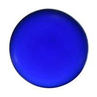 Gems 25mm Round Smooth Jewel Dark Blue