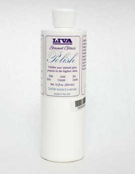 Compounds&amp;Cleaners; Liva Stained Glass Polish- 12 Oz.