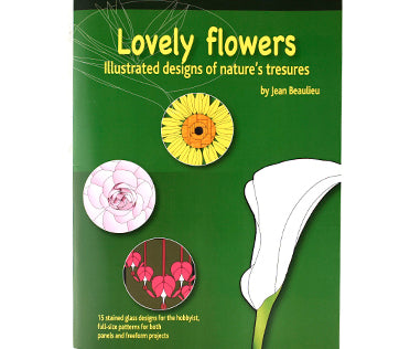 Stained Glass Books/Patterns/Dvd/Vhs Lovely Flowers
