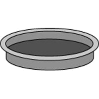 Mosaic Form Supplies 4 1/4" Round Tile/Coaster Mold