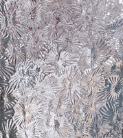 Wissmach Glass 01 FLORENTINE 16x16 Clear Florentine Texture sheet 19324000
