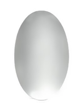 Gems 19 x 36mm Oval Smooth Jewel Clear/Crystal
